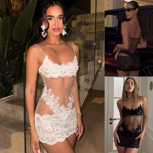 Women sexy mesh see through - women's,