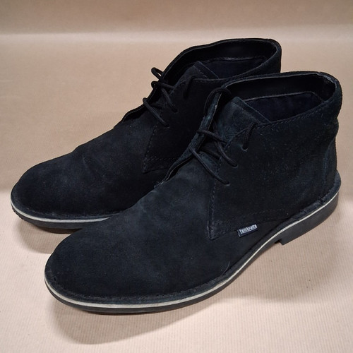 Lambretta men black - men's, suede