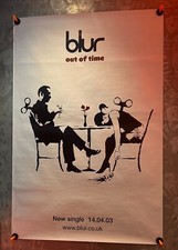 Banksy Blur Out Of Time ORIG Official Promo EMI Fly Poster 2003 +Provenance