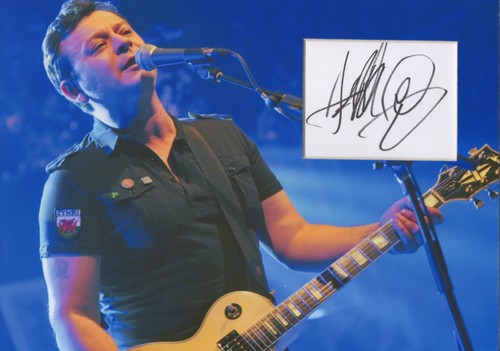 James dean bradfield signed - dean,