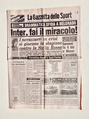 Gazzetta dello sport march - 18,