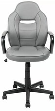 Argos Home Mid Back Gaming Chair - Grey
