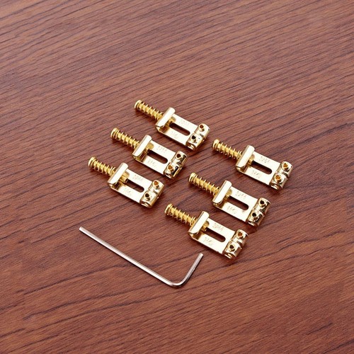 Metal guitar bridge - bridge, saddle