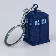 Dr. WHO Tardis Keychain