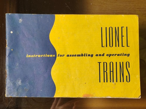 Lionel trains instructions - -,