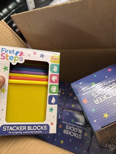 Baby stacking cups bright - stacking,