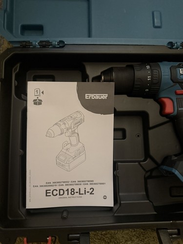 Erbauer 18v ext brushless - erbauer,