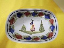 Henriot Quimper Dish Pottery