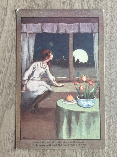 Vintage postcard sybil - postcard, barham
