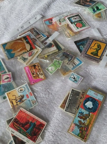 Ajman yemen cto stamps lot - yemen,