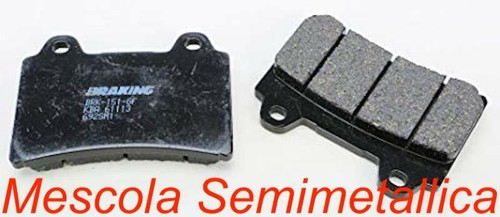 Semi metallic rear brake - rear, pads
