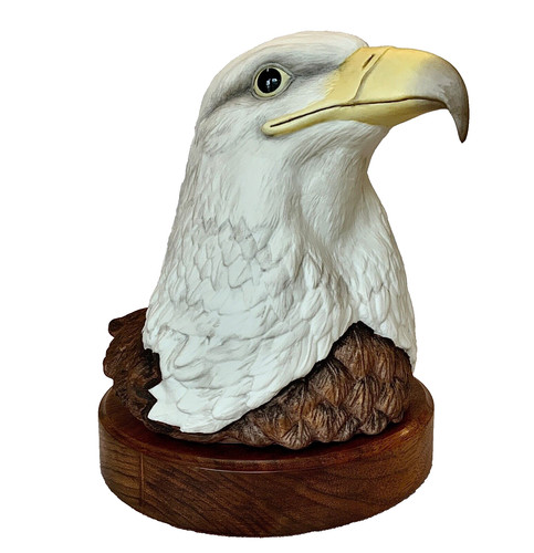 Boehm bald eagle head - eagle,