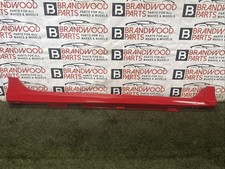 HONDA CIVIC Right Side Plastic Sideskirt 71800-TGG-ZZ00 IN RED (R513)