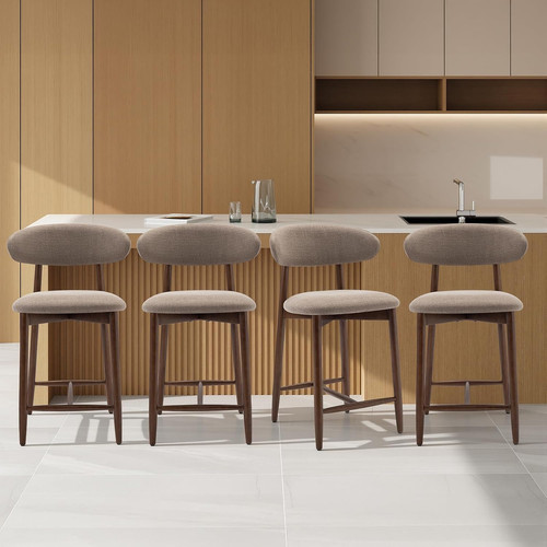 4pcs counter height bar stools - height,