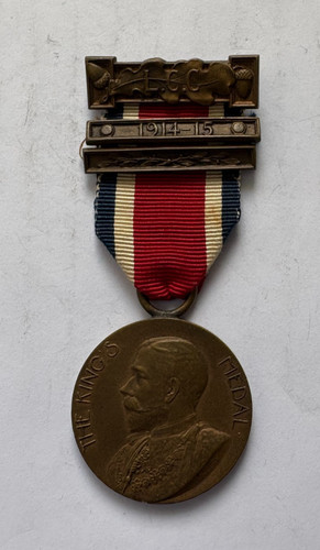 Kings medal lcc london - medal,