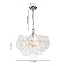 Modern swirl glass bubble - modern,