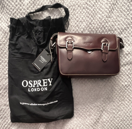 Osprey london burgundy leather - burgundy,
