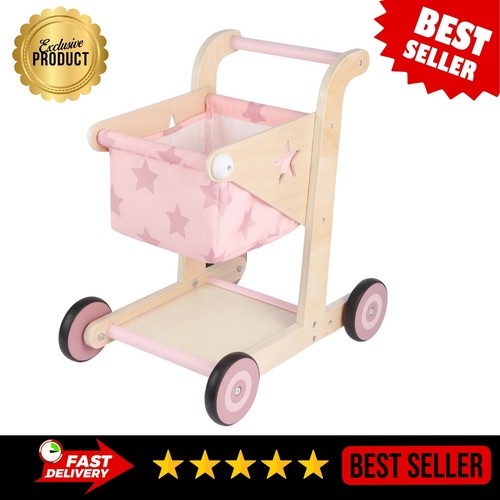 Wooden baby walker - 2-in-1,