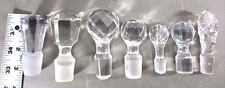 7 OLD MOLD FACETED CRYSTAL