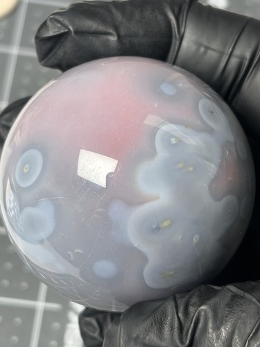 Mozambique swazi agate - swazi, sphere