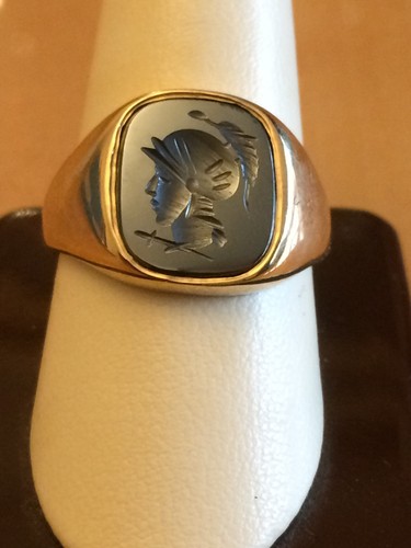New men 9ct yellow - men's, gold