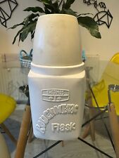 VINTAGE THERMOS PLASTIC ROUGHNECK CHILDRENS FLASK MADE IN ENGLAND RETRO 80S