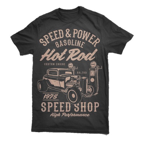 Hot rod shirt - shirt, t