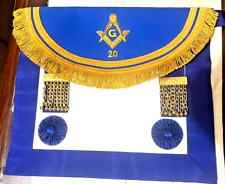Craft Master Masons Apron - double border - Scottish