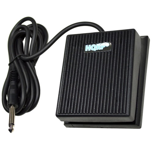 Hqrp sustain pedal foot - pedal, switch