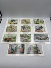 x11 Ivor the Engine Postcards Oliver Postgate & Peter Fermin Judges Of Hastings