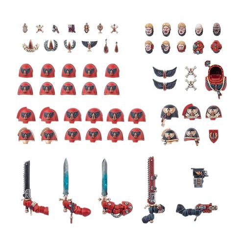 Blood angels upgrade sprue - blood,