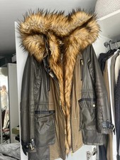 River Island khaki green faux