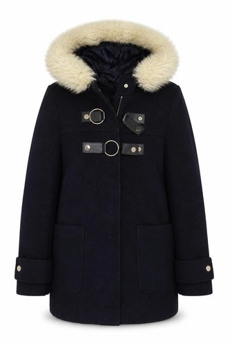 Topshop womens parka coat size - parka,