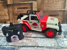 Jurassic Park Jeep Wrangler Remote Control Car Jurassic World Jada
