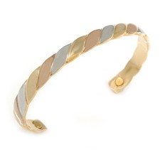 Men Women Tri Tone Copper