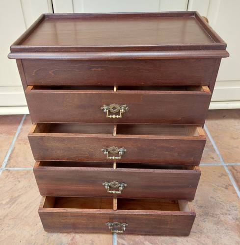 Vintage mini chest 4 - mini, of