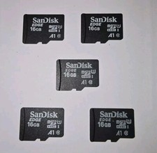 5x 16gb Job Lot Micro Sd