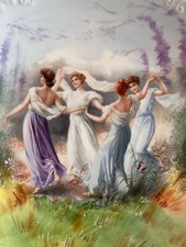 Large Limoges Porcelain Plate