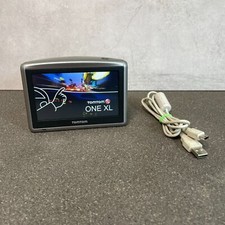 TomTom One XL GPS Sat Nav Bluetooth with UK & Ireland Maps + USB Tested Working