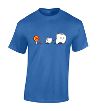 BAD TEETH BAD SWEETS MENS T SHIRT FUNNY CUTE CARTOON DESIGN JOKE NOVELTY TOP