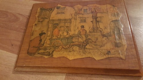 Wooden picture print x8 - print, x8"