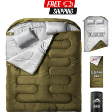 XL Double Sleeping Bag for Men