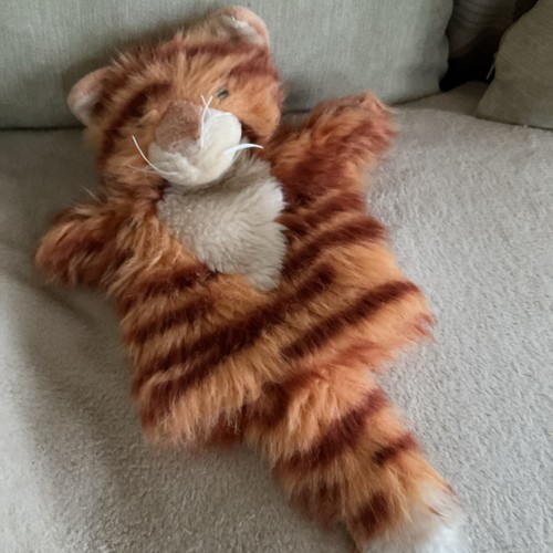 Ginger tabby cat the puppet - cat, by