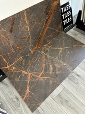 60x120cm Black & Brown Resin