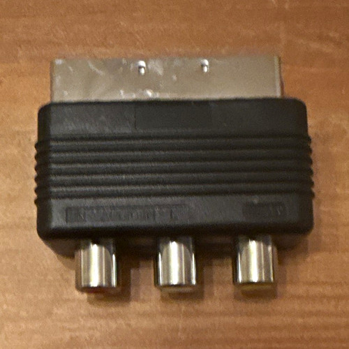 Scart rca female - female, phono