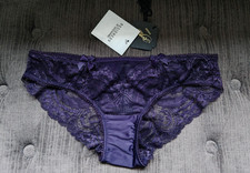 Janet Reger Noir Dark Purple