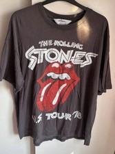THE ROLLING STONES Mens Black