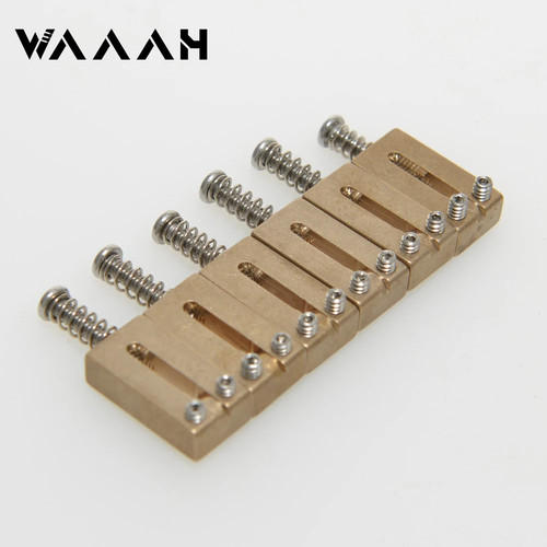Electric guitar bridge - bridge, saddles