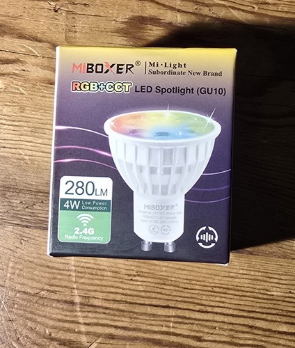 Miboxer gu10 rgb cct 4w - rgb+cct,,