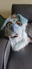 Blue Fursuit Head